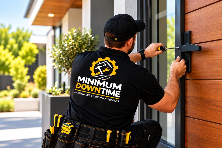 Minimum DownTime handyman at work